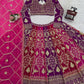 Designer Faux Georgette Embroidered Lehenga Choli with Dupatta