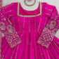 Designer Faux Georgette Embroidered Lehenga Set