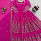 Designer Faux Georgette Embroidered Lehenga Set
