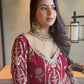 Designer Faux Georgette Embroidered Lehenga Set