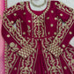 Designer Faux Georgette Embroidered Lehenga Set