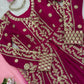 Designer Faux Georgette Embroidered Lehenga Set