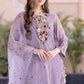 Designer Faux Georgette Embroidered Palazzo Set