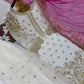 Designer Faux Georgette Embroidered Sharara Set