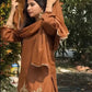 Designer Faux Georgette Embroidered Sharara Suit with Dupatta