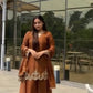 Designer Faux Georgette Embroidered Sharara Suit with Dupatta