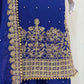 Designer Faux Georgette Embroidered Suit Set