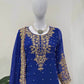 Designer Faux Georgette Embroidered Suit Set