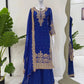 Designer Faux Georgette Embroidered Suit Set