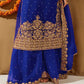 Designer Faux Georgette Embroidered Suit Set