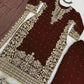 Designer Faux Georgette Embroidered Suit Set