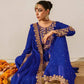 Designer Faux Georgette Embroidered Suit Set