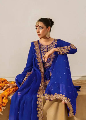 Designer Faux Georgette Embroidered Suit Set
