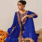 Designer Faux Georgette Embroidered Suit Set