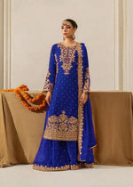 Designer Faux Georgette Embroidered Suit Set
