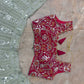 Designer Faux Georgette Lehenga Choli Set for Wedding and Reception Wear