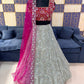 Designer Faux Georgette Lehenga Choli Set for Wedding and Reception Wear