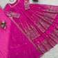 Designer Faux Georgette Thread and Sequin Lehenga Set