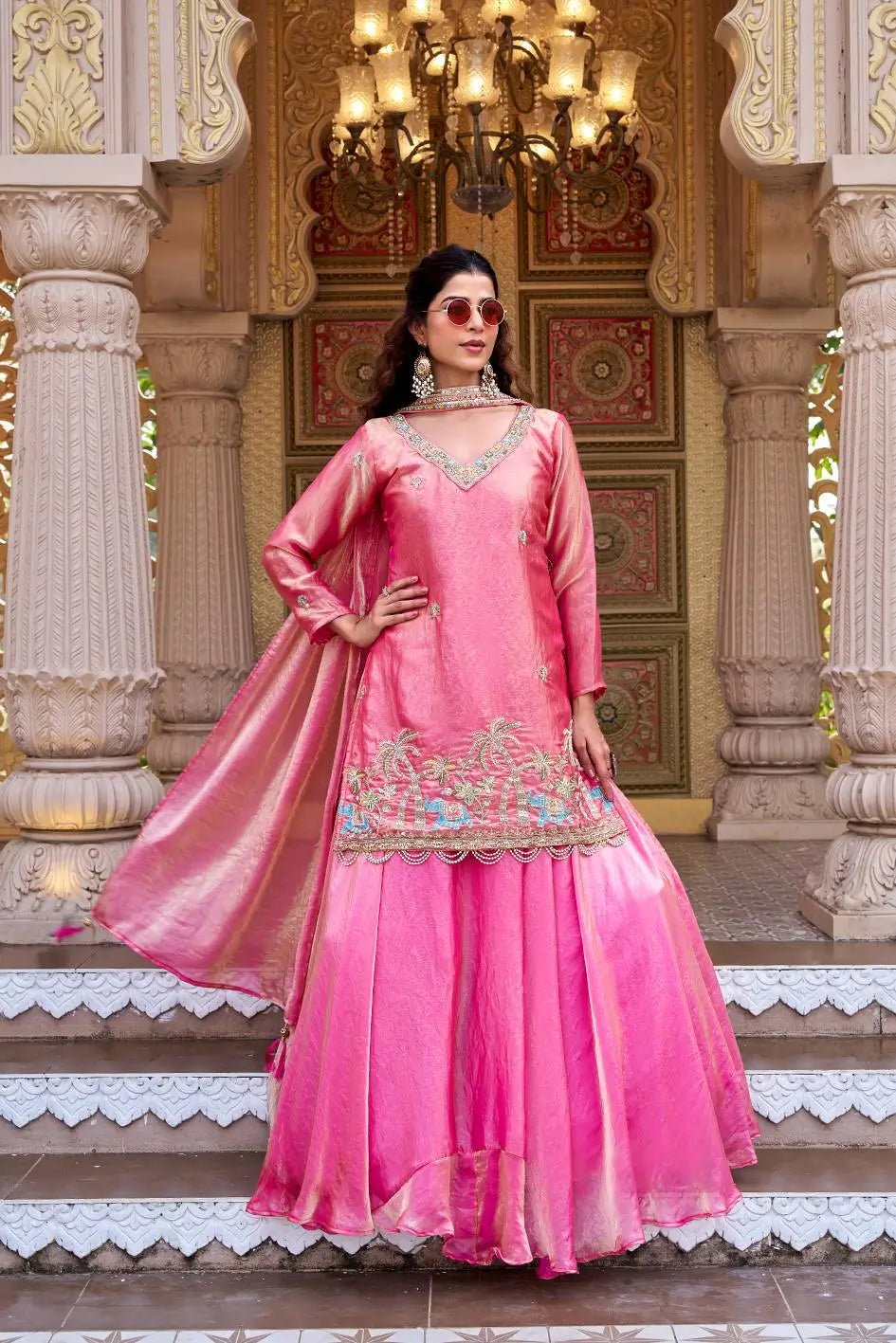 Designer Fendy Kurti Lehenga Set with Dupatta for Wedding and Festive Wear
