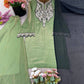 Designer Fendy Silk Embroidered Sharara Suit Set with Dupatta