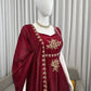 Designer Fendy Silk Gown Palazzo Set for Festive and Party Wear