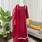 Designer Fendy Silk Plazo Set for Festive and Casual Occasion Wear