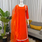 Designer Fendy Silk Plazo Set for Festive and Casual Occasion Wear