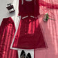 Designer Fendy Silk Plazo Set for Festive and Casual Occasion Wear