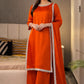 Designer Fendy Silk Plazo Set for Festive and Casual Occasion Wear