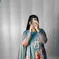 Designer Fox Georgette Digital Print Sharara Suit Set
