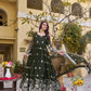 Designer Fox Georgette Embroidered Gown Set for Festive and Wedding Wear