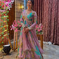 Designer Fox Georgette Embroidered Gown with Dupatta | Fully Stitched Anarkali Style
