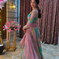Designer Fox Georgette Embroidered Gown with Dupatta | Fully Stitched Anarkali Style