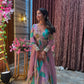 Designer Fox Georgette Embroidered Gown with Dupatta | Fully Stitched Anarkali Style