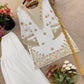 Designer Fox Georgette Embroidered Sharara Suit with Dupatta