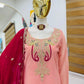 Designer Fox Georgette Palazzo Suit with Embroidered Dupatta | Fully Stitched