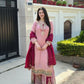 Designer Fox Georgette Palazzo Suit with Embroidered Dupatta | Fully Stitched