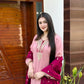 Designer Fox Georgette Palazzo Suit with Embroidered Dupatta | Fully Stitched