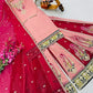 Designer Fox Georgette Palazzo Suit with Embroidered Dupatta | Fully Stitched