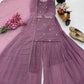 Designer Fox Georgette Palazzo Suit with Embroidery Sequin Work & Dupatta | Fully Stitched