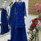 Designer Fox Georgette Palazzo Suit with Embroidery Sequin Work & Dupatta | Fully Stitched