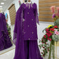Designer Fox Georgette Palazzo Suit with Embroidery Sequin Work & Dupatta | Fully Stitched