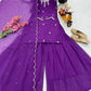 Designer Fox Georgette Palazzo Suit with Embroidery Sequin Work & Dupatta | Fully Stitched