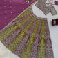 Designer Georgette Embroidered Sequins Lehenga Set