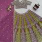 Designer Georgette Embroidered Sequins Lehenga Set