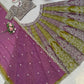 Designer Georgette Embroidered Sequins Lehenga Set