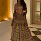 Designer Georgette Embroidered Sequins Lehenga Set