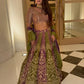 Designer Georgette Embroidered Sequins Lehenga Set