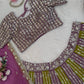 Designer Georgette Embroidered Sequins Lehenga Set