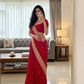 Designer Georgette Saree with Embroidered Blouse